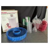 Ice cream maker & plasticware