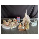 Ceramic houses and church