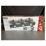Bella triple slow cooker