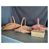 Assorted baskets