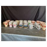 Crocks and  miscellaneous cups