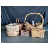 Assorted baskets