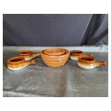 Bee Nesting bowls & stoneware