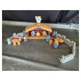 Fisher price little people manger set