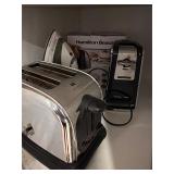 Toaster, Can Opener, Iron, & Hand Held Mixer