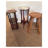 2 Stands & 1 Stool