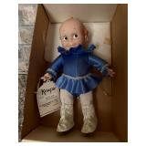 Kewpie Ice Skating  Doll