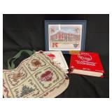 We Care Bag, We Care Cook Books & Kokomo Painting