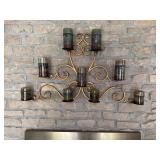 Wall Sconce with Decorative Candles