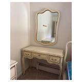 French Provincial Vanity with Mirror