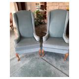 Set of Wing Back Chairs
