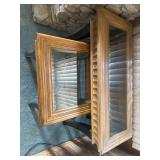 Set of Glass Top Tables
