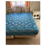 French Provincial King Size Bed & 2 Nightstands