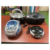 Boom Boxes, CD Players, & Cassette Players