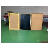 2 Bulletin Boards & 1 Chalkboard