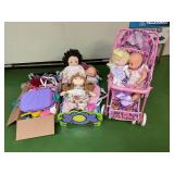 Dolls, Stroller, Baby Bed