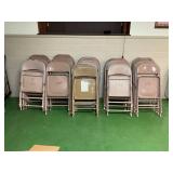 39 Metal Folding Chairs