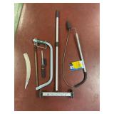 Saws, Toilet Auger, & Magnetic Sweeper