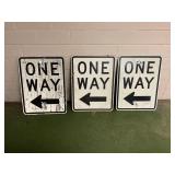 One Way Signs
