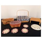 Longaberger Coasters and Baskets