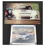 Signed Poster and Simon Ward Art 70/100