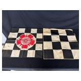 2 Vintage Checkered Flags, & KrohnBarbour Flag