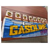 2 Gasoline Alley Banners & Porsche Banner
