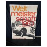 1963 Porsche "Weltmeisterschaft" Poster