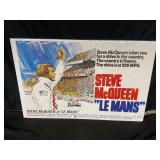 Steven McQueen "Le Mans" Poster 
