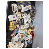 Lanyards,patches,photos,ticket stubs