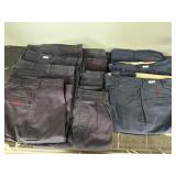 11 Pair Navy Crew Pants