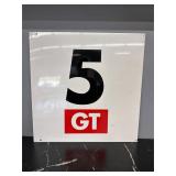 Metal Racing Sign