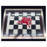 Framed Checkard Flag