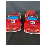 2 Dick Barbour Porsche decanters