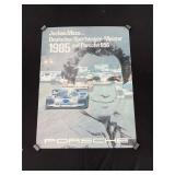 Porsche Jochen Championship Rare 1985 Poster