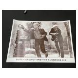 Signed Butch Cassidy and the Sundance kid poster