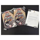 Signed Photographs and Letter