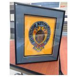 Framed Original Reventlow Automobiles Inc. Patch