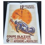 1939 Coupe Poster on Canvas