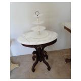 Marble Top Parlor Table