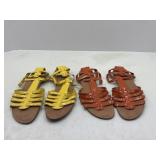 No Boundaries Sandals Two Pair Women's Size 7