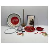 Miscellaneous Lot: Vintage Valentines, Tin, Book,