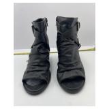 Lane Bryant Black Platform Ankle Boot Women's