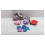 Craft Supplies Foam Stars and Rectangles