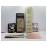 Wall Signs Inspirational and Key Hook