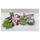 Craft Supplies Heart and Flowers Foam Stickers