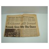 Kennedy Assassination Gleaner Journal Henderson