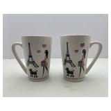 Paris Theme Coffee Mugs