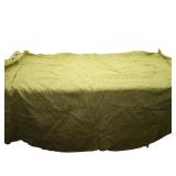 Round Green Tablecloth Approximately 70'