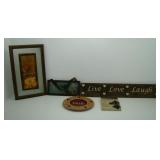 Live Love Laugh Plaques Signs Framed Artwork